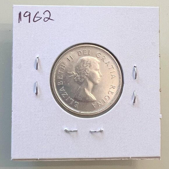 Canada 1962, 1963, 1964 & 1965 Silver 25¢ Quarters! 4 coins total - Picture 4 of 13